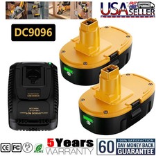  1-4X 8.0Ah 18V For Dewalt 18 VOLT DC9096,DC9098 DC9096-2 DC9099 Li-ion Battery