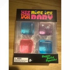 Nice Ice Baby Reusable Ice Cubes Set Colorful Plastic Cooling Cubes New