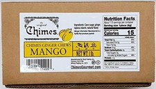 Chimes Mango Ginger Chews, 16 Ounce Pack of 1