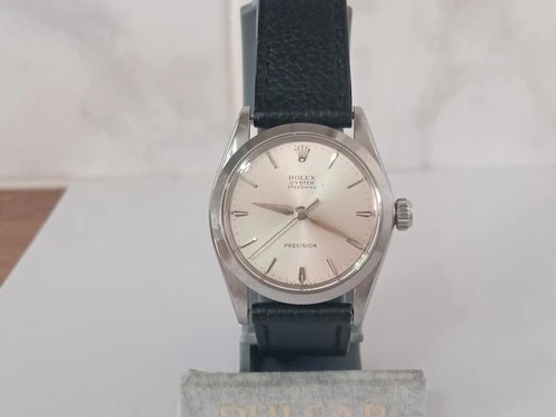 1963 STEEL ROLEX OYSTER SPEEDKING PRECISION IN EXCELLENT ORIGINAL CONDITION