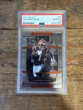2021 Panini Select #47 Jamarr Chase RC - Cincinnati Bengals - PSA 10 Gem MINT