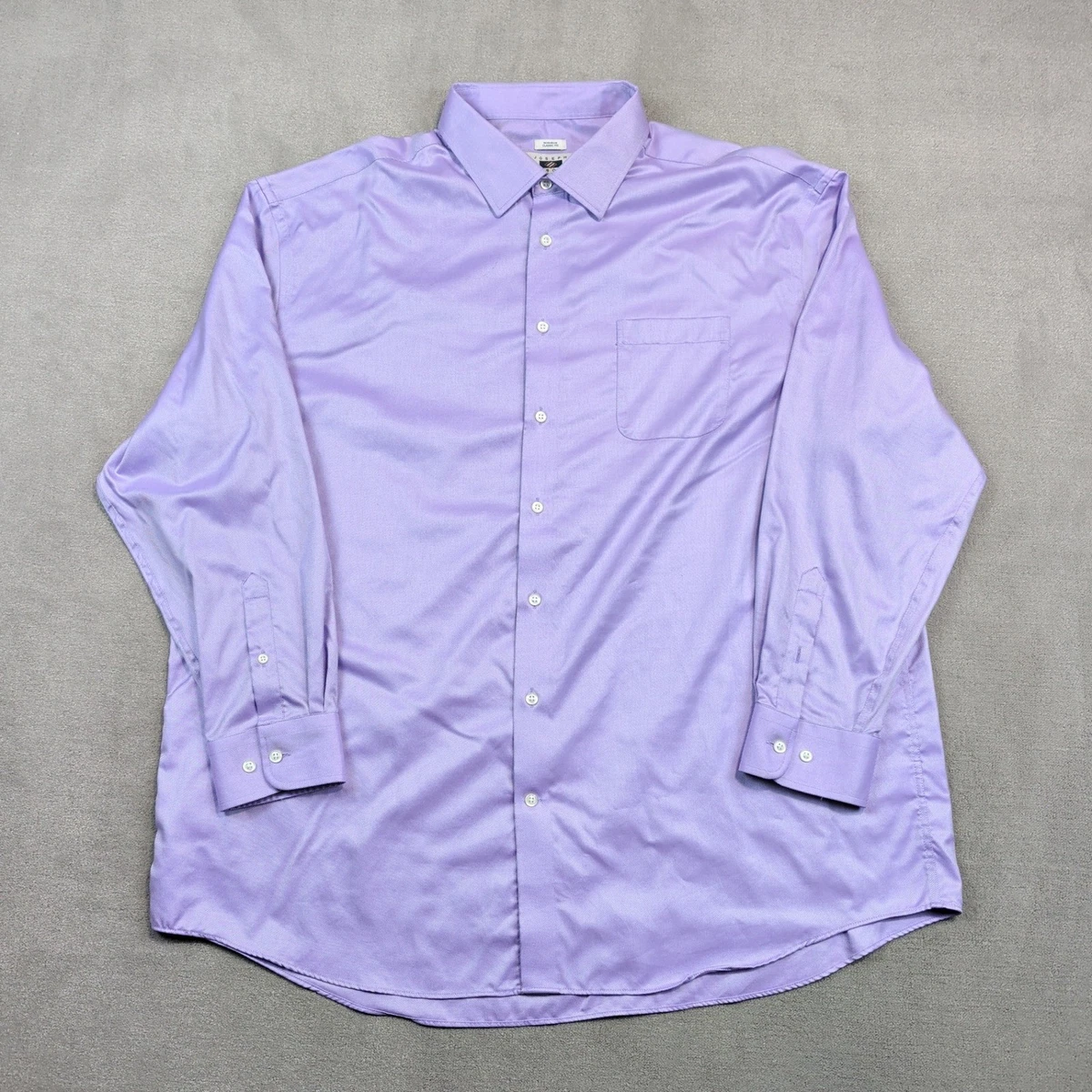 Classic Solid 100% Cotton Big & Tall Dress Shirts for Men for sale