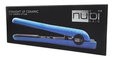 Nubi Straight Up Ceramic 1.25" Flat Iron / Styler / Hair Straightener - NEW