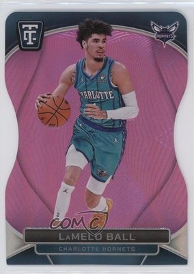 2024 Panini Totally Certified Pink Platinum Mirror Die-Cut /125 LaMelo Ball 0ii1
