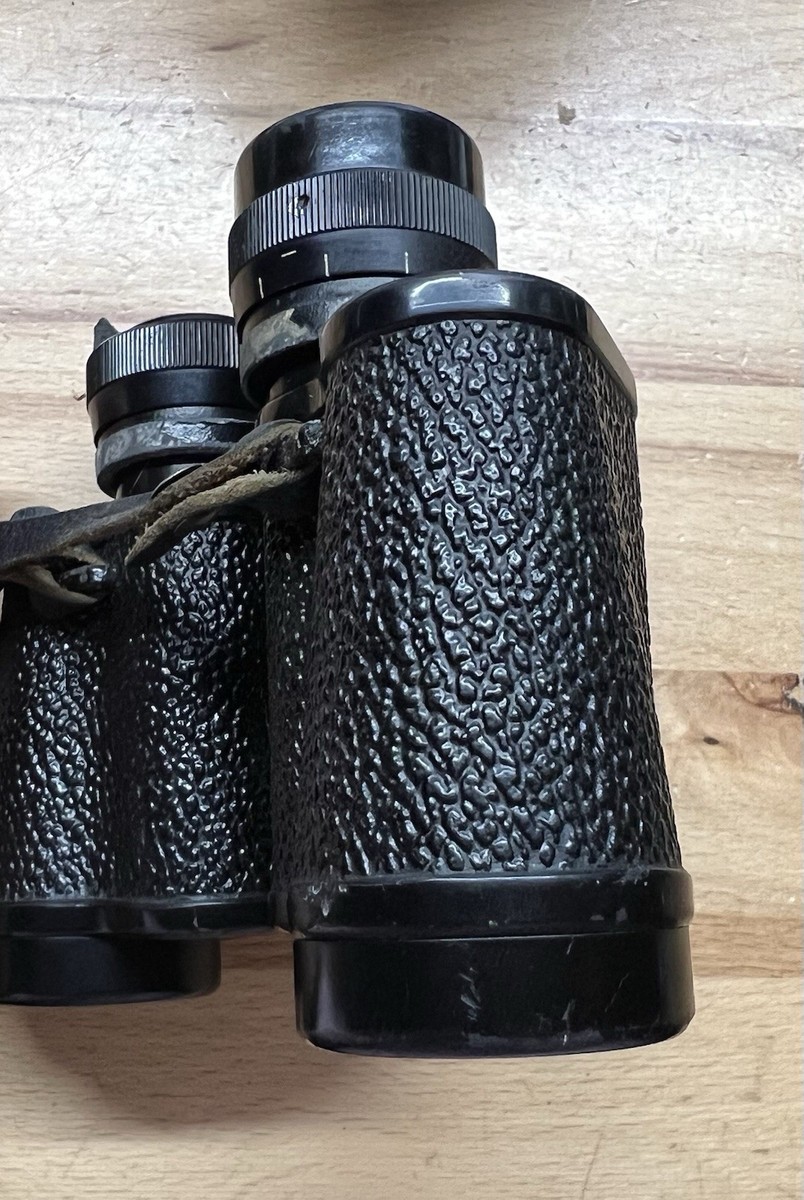 実物 ドイツ軍 双眼鏡 ヘンゾルト HENSOLDT DIAGON 8×30 Vintage Hensoldt Wetzlar 8x30 Diagon Binoculars w/ Leather Strap