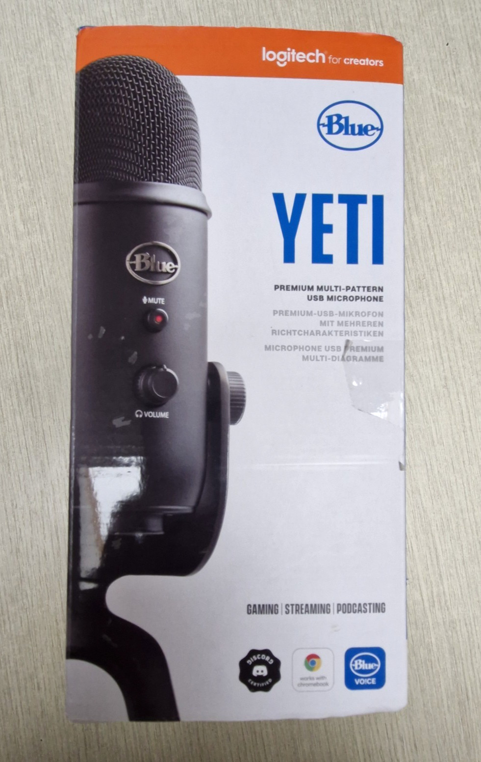 Microphone Yeti filaire Blue noir pour réussir vos streams et podcasts