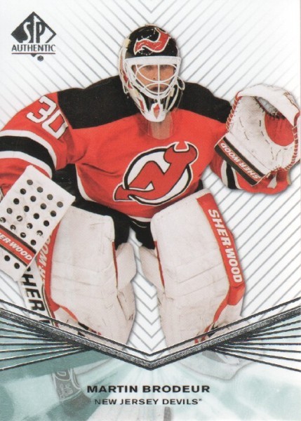 2011-12 SP Authentic #33 Martin Brodeur - HKY