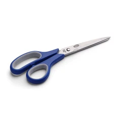 CureTape Soft Touch Kinesiology Scissors: 10 in. × 4 in. (Blue)