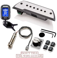 EMG ACS / Bajo Chrome / Chromo Acoustic Guitar Bajo Sexto Bajo Quinto ( TUNER )