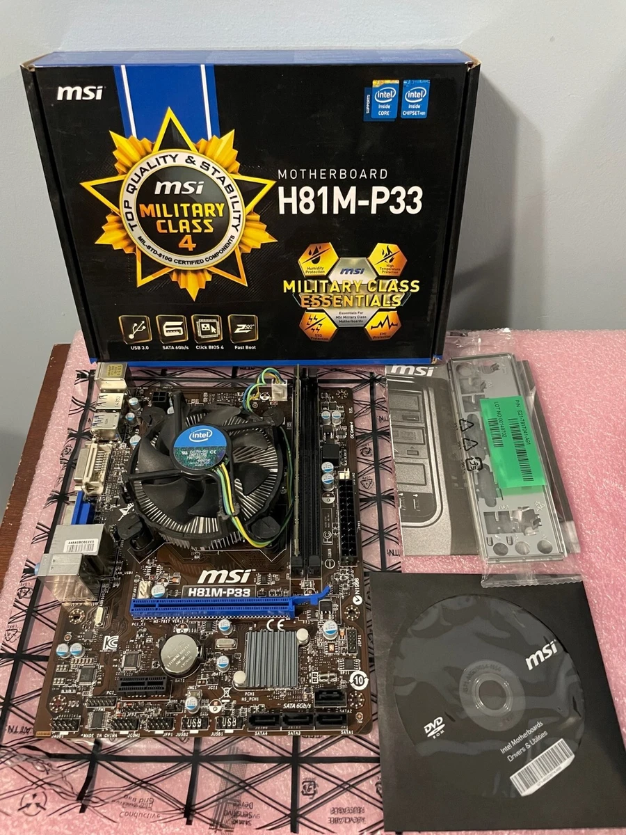 H81 msi motherboard sale