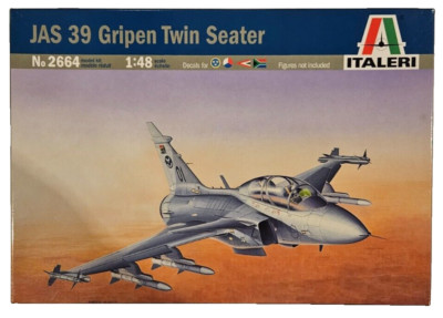 JAS 39 Gripen ''Twin Seater'' Italeri No. 2664 Maßstab 1:48 Scale 1:48