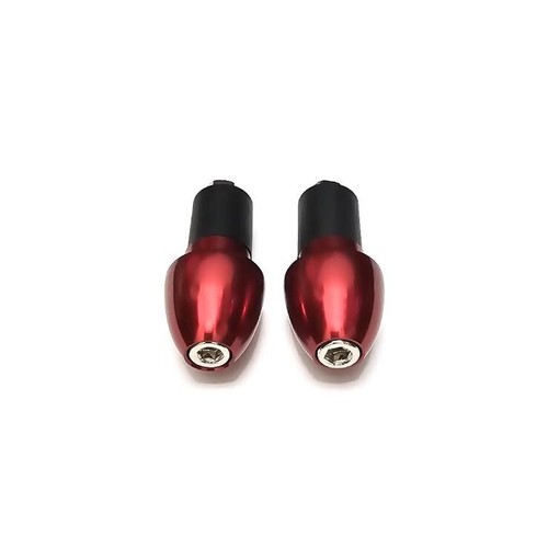 Stabilizzatori Contrappesi Bilancieri Manubrio Rosso Universali per Moto Scooter - Foto 4 di 4