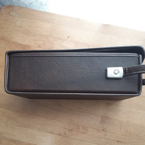 Vintage Marsand Made in USA Cassette Holder Carrying Case 10.5" long Nice - Picture 6 of 21