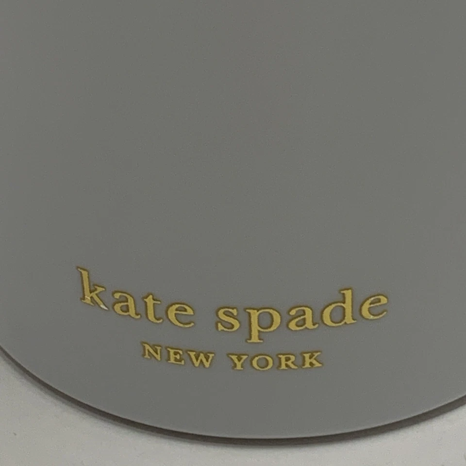 Vaso Kate Spade aislado Miss-Mrs Travel Go Cup 20 OZ blanco nuevo compromiso Foto 4 de 4