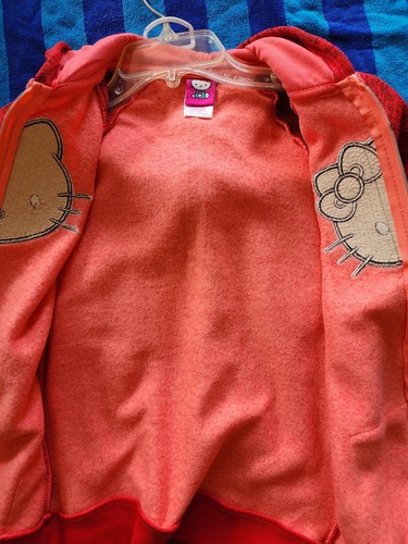 Big Girls Hello Kitty Fleece Sweat Suits Size 12, Pre-owned& Washed. 2 total. - Picture 3 of 10