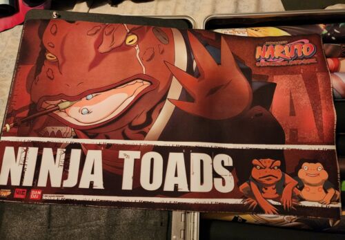 Naruto CCG -  “Ninja Toads!“ - Bandai Shippuden Playmat - Picture 1 of 1