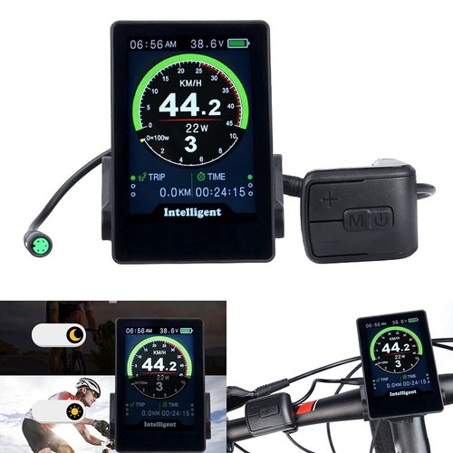 Display LCD Compatibile BAFANG 36V 48V Modello AP7800 DC-L Per Controller Motore Centrale - Foto 1