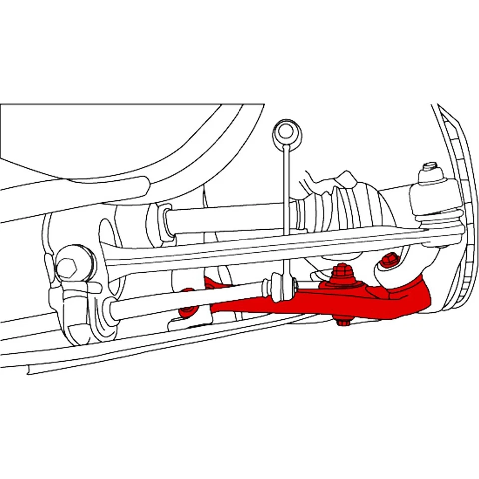 LYKT  2pcs Adjustable Arms Rear Camber Kit for Porsche 911、Cayman、Boxster 97-16 Foto 2 de 4