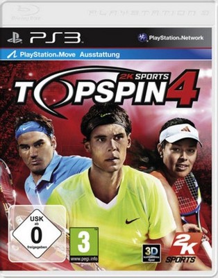 Playstation 3 TOP SPIN 4 * DEUTSCH  GuterZust.