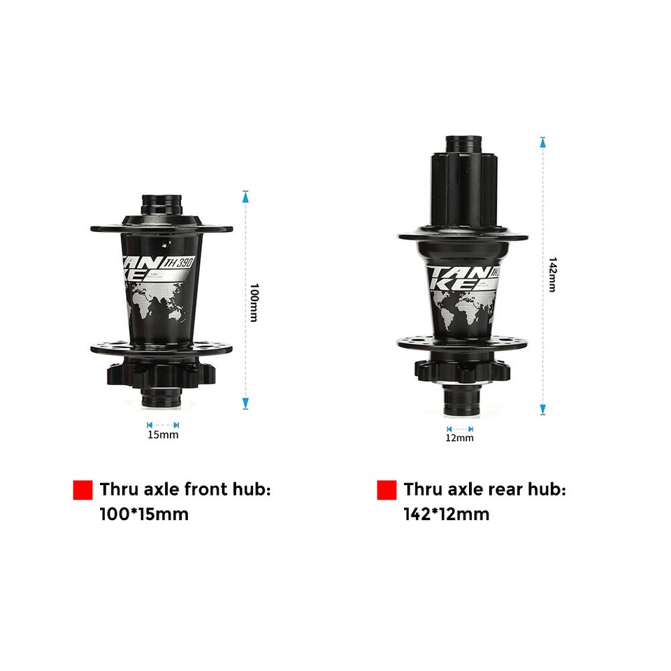 Bike Hub Mountain Bike Front & Rear Hub Set 36 Holes 6 Bearings N9B2 eBay