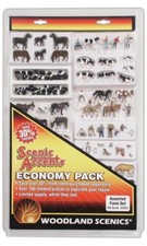 HO-Gauge - Woodland Scenics - Assorted Farm Set