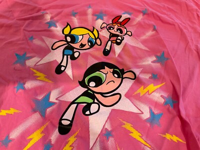 POWERPUFF GIRLS 2000 CARTOON NETWORK PINK T-SHIRT XL