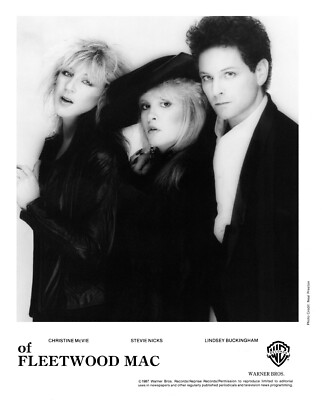 Fleetwood Mac - Promo Photo 1987 - Stevie Nicks - Lindsey Buckingham - Rumours