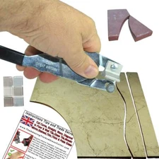 Left Hand Manual Tile Cutter for Ceramic Tile Shapes in Floor Tile or Glass Tile
