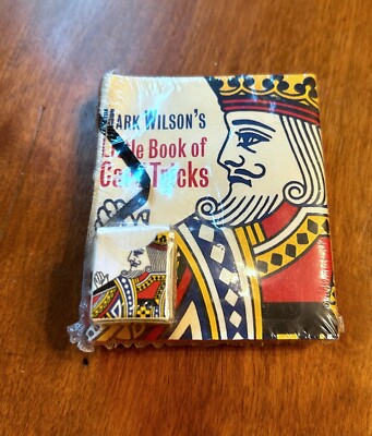 Mark Wilson's Little Book of Card Tricks, Mini Editions, Hardcover, New, Sealed