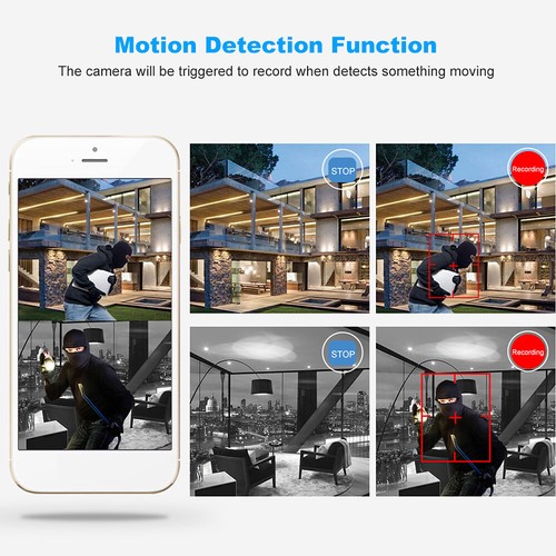 KKmoon 3MP POE IP Camera Waterproof Security Camera Support P2P Android/iOS APP - Picture 5 of 12