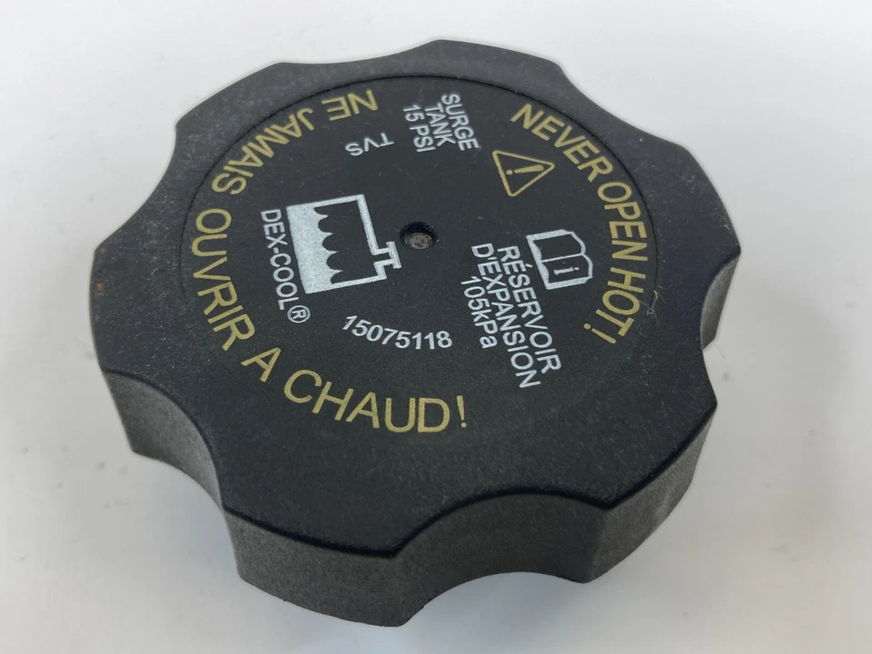 99-12 Chevy Malibu 2.4L Engine Radiator Coolant Tank Cap Radiator Cap 15075118 — 第 4/4 张图片