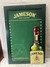 Jameson Irish Whiskey Chalk Board Hanging Wall Large Sign - 2012 Football Rare