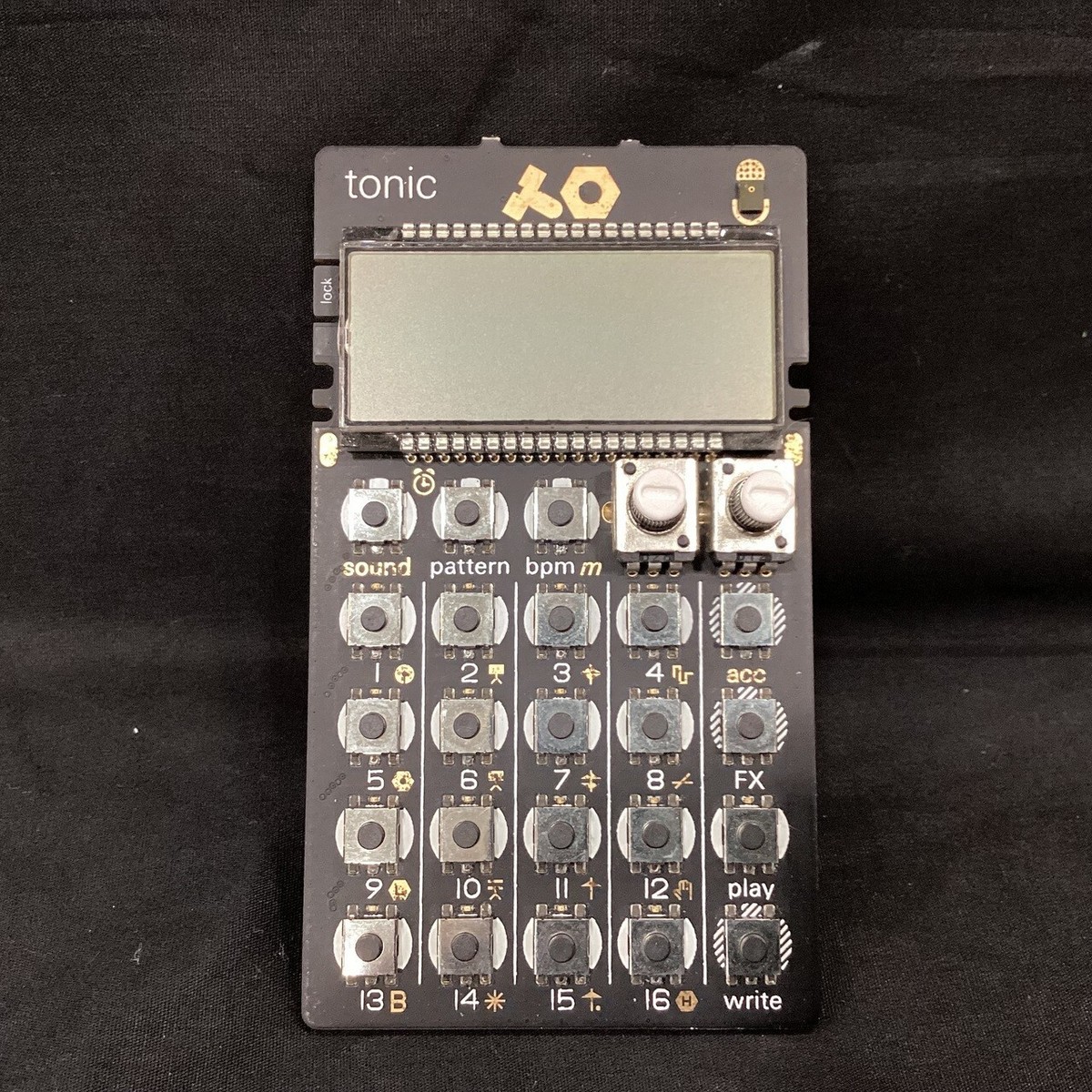 Teenage Engineering Pocket Operator PO-32 tonic working from