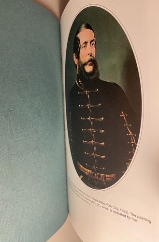 Hungarian Lajos (Louis) Kossuth U.S Capitol Dedication OF his BUST 1990 RARE - Picture 3 of 9