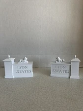 Back to the Future - "Lyon Estates" Monument Set - 3D Printed
