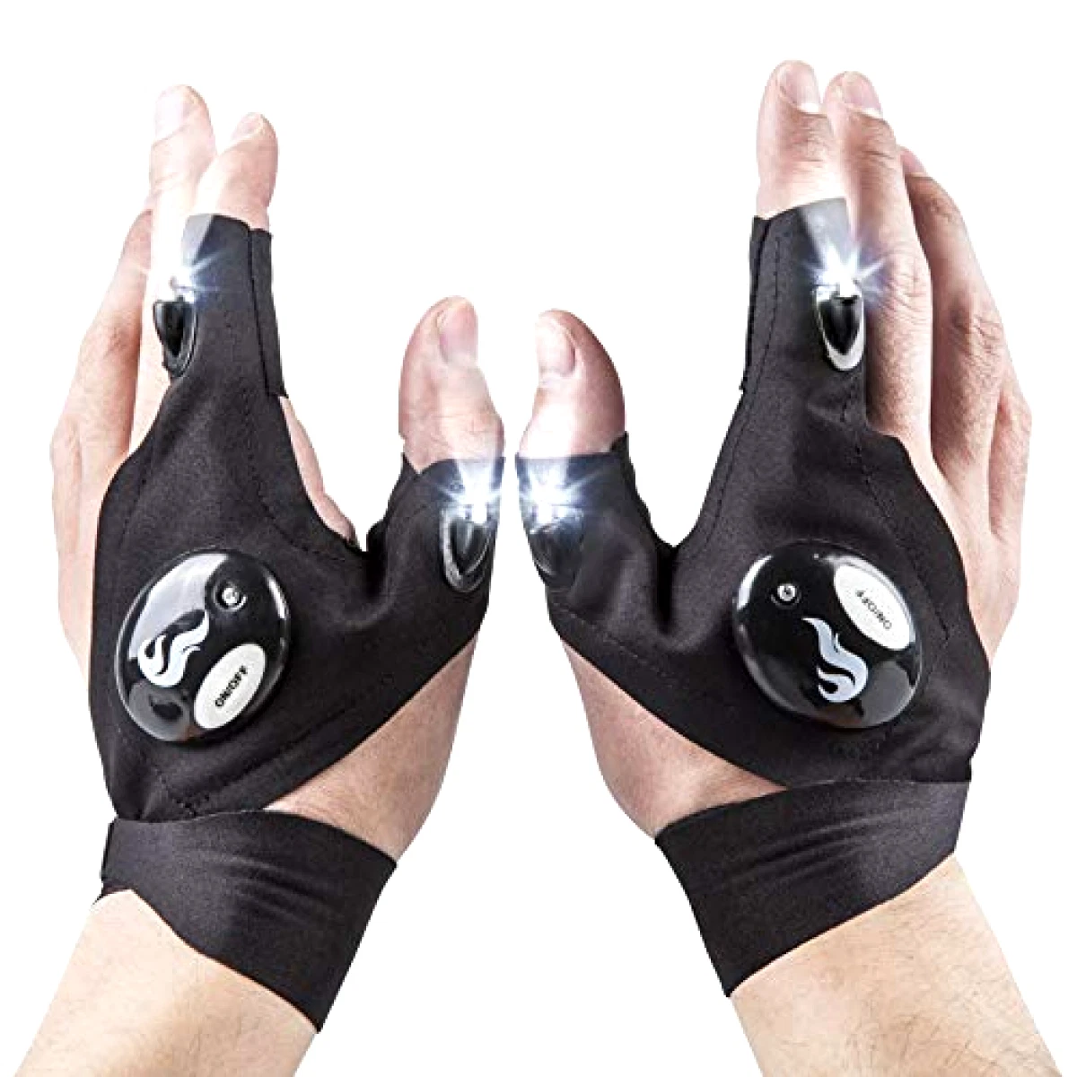 Tactical LED Flashlight Light Gloves Pair Mechanic Car Repair Outdoor Waterproof
Opens in a new wind