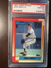 1990 Topps Tiffany John Smoltz PSA 10 Pop 5