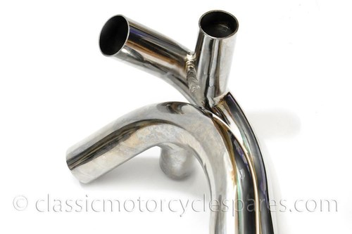 Exhaust Pipes, Triumph T140V TR7V 1973 on, 71-3755 71-3758 UK Made Great Quality - Picture 8 of 8