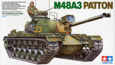 TAMIYA 35120 1:35 US M48A3 PATTON Tank Plastic Model Kit | eBay