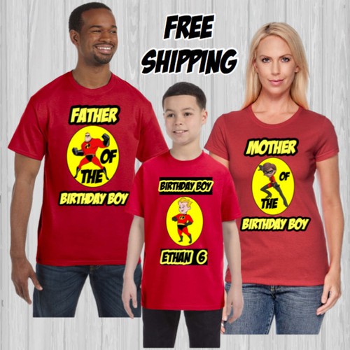 The Incredibles shirt Disney Family 