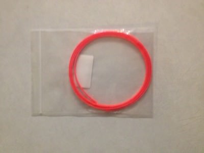 WIRE MESH GUARD NEON ORANGE/RED 3MM (1M)