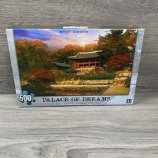 Beautiful Palace Setting Sun Palace of Dreams Collection 500 Piece Puzzle