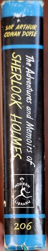 SHERLOCK HOLMES by Sir Arthur Conan Doyle 1921 HC/DJ Modern Library #206 - Picture 2 of 4
