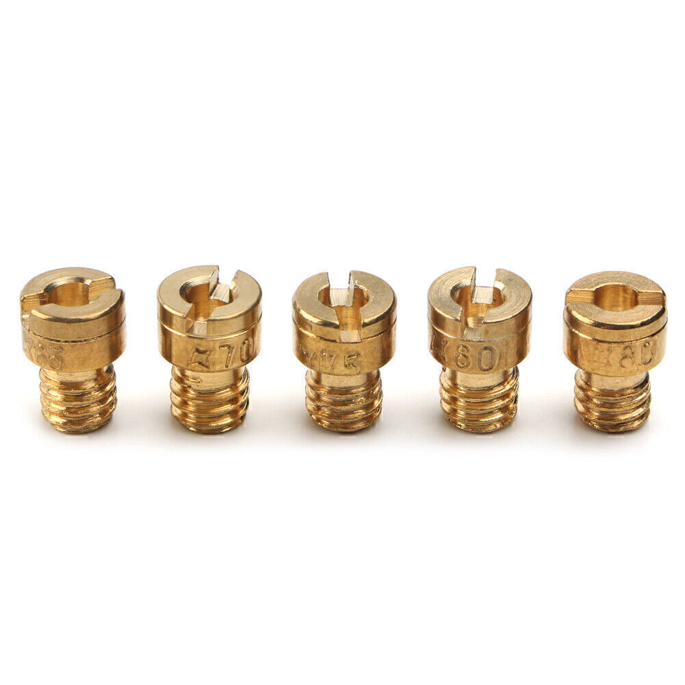 High-Performance FOR Racing Carburetor Jets Kit 50-80cc 4mm #60/65/70/75/80