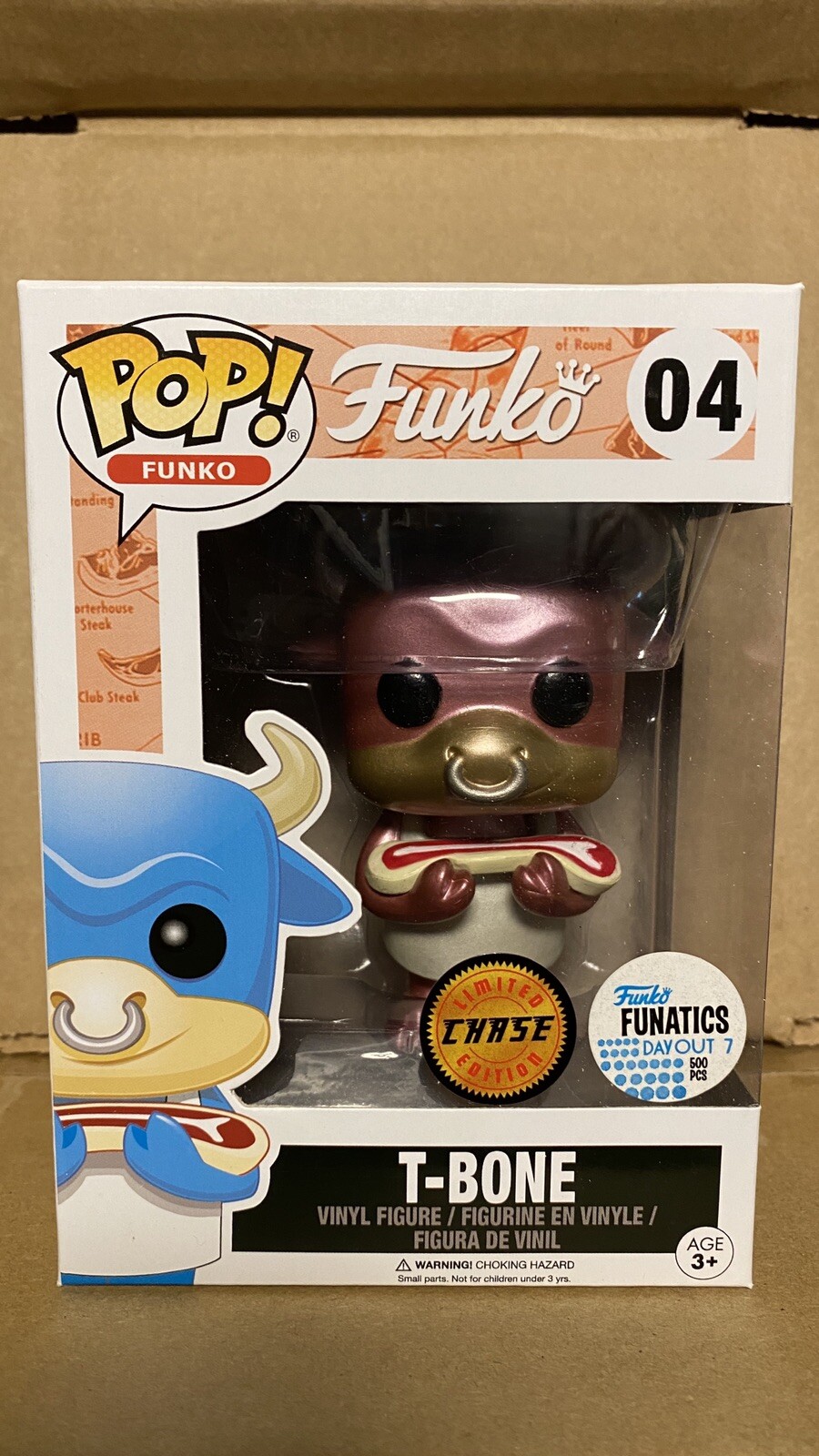 Funko Pop T-bone Funatics Day out 7 
