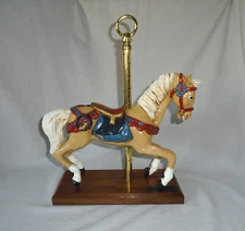 PJ's Carousel Collection INDIAN Early Replica Dentzel Style Carousel Horse