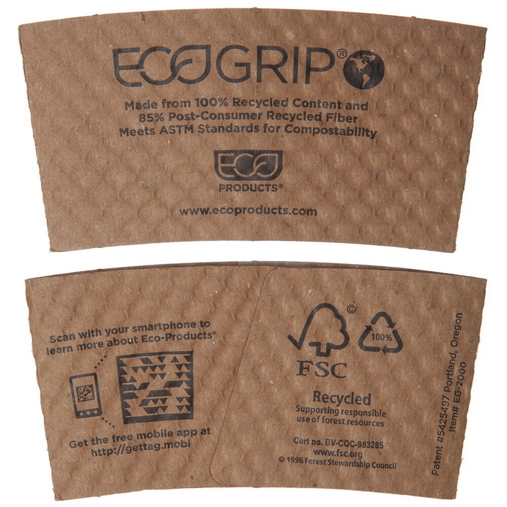 Eco-Products Eco Products EG2000 Eco Grip™ Hot Cup Sleeves