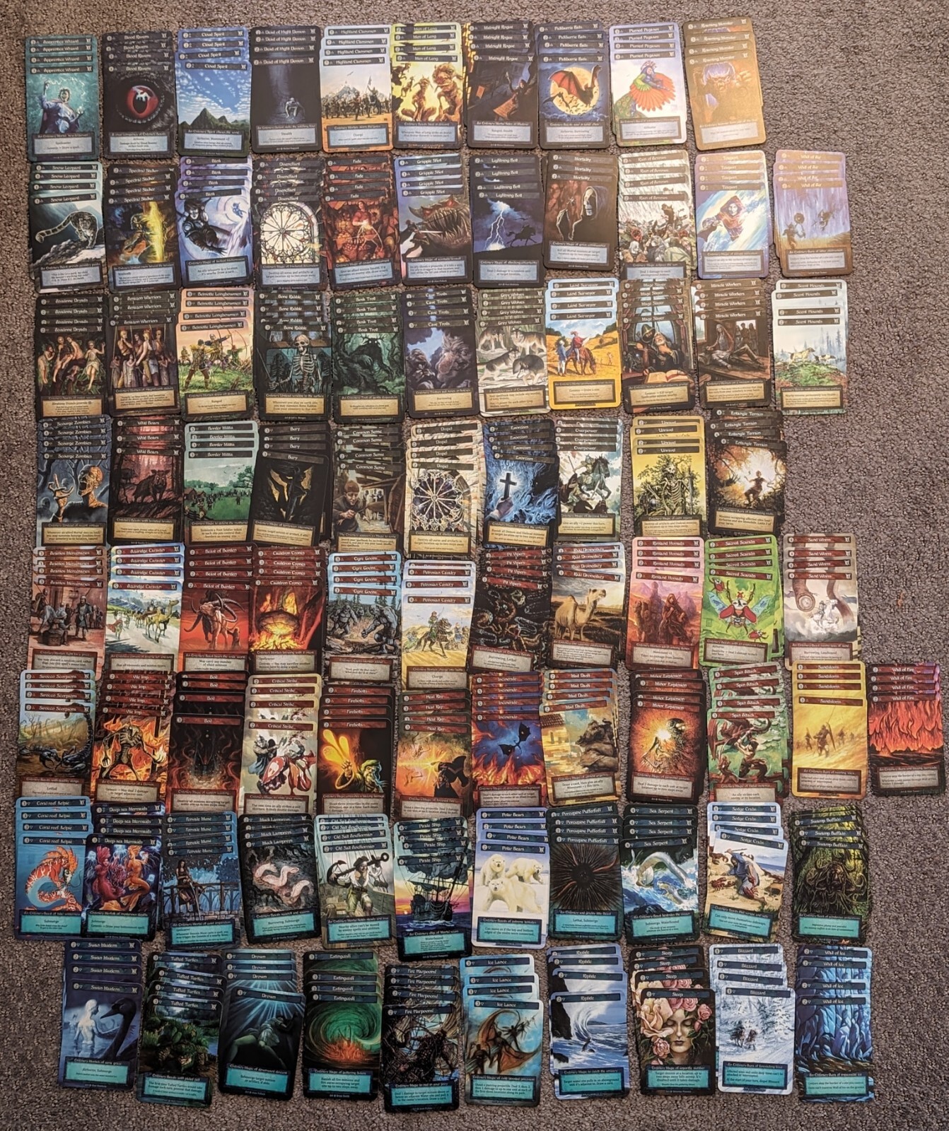 Sorcery - Complete Ordinary + Exceptional Playset- w/Avatars Inc Dual Sites