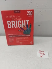 Living solutions make the season bright 200 lights multi color heavy duty lights