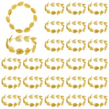24Pcs Roman Laurel Toga Head Wreath Goddess Headpiece Circlet 7.3 Inches in D...